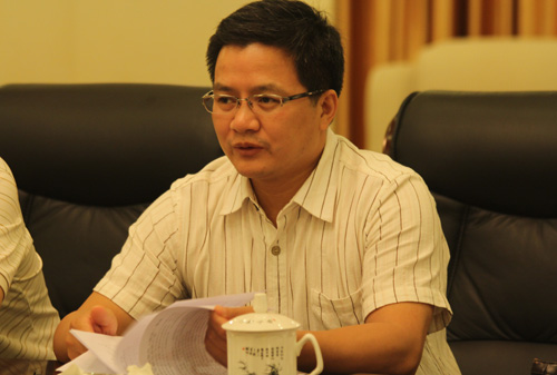 文化部人事司张波一行来我院指导工作