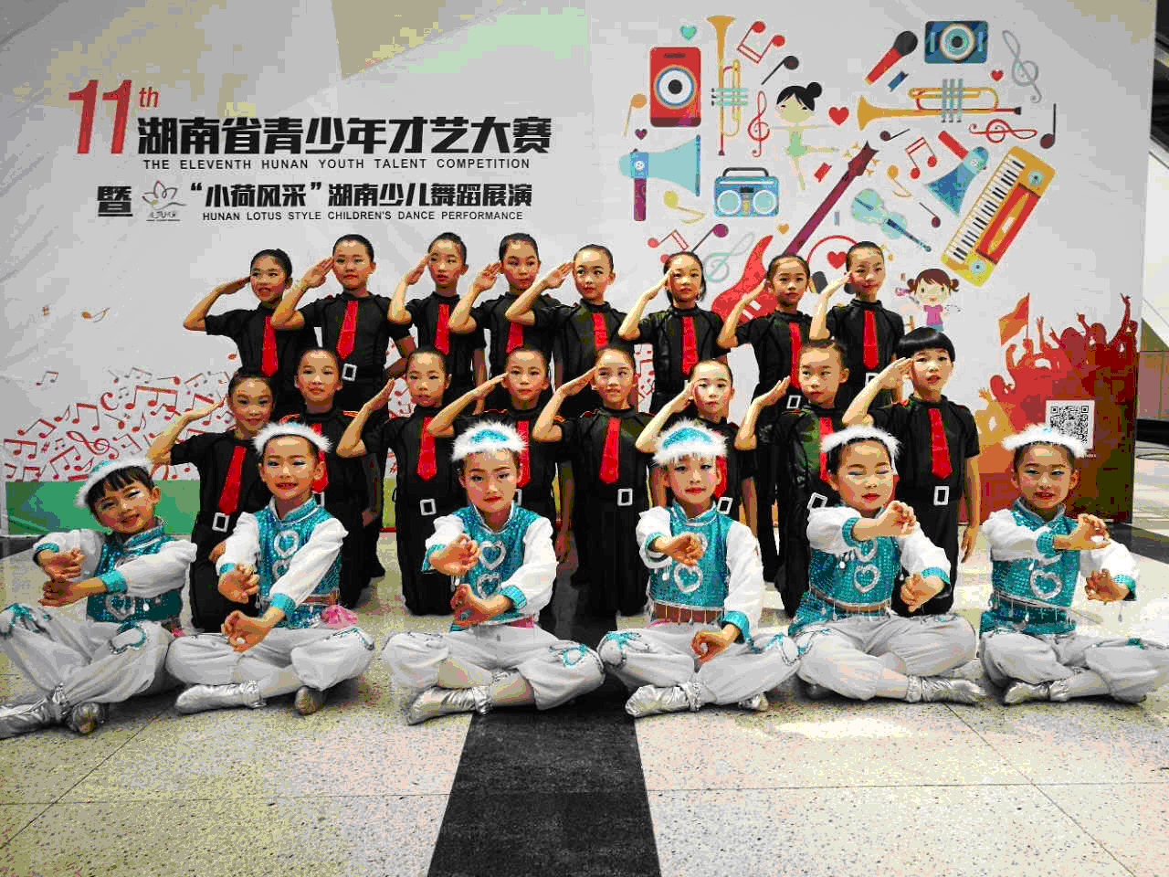 我院少儿培训获湖南少儿舞蹈展演金奖