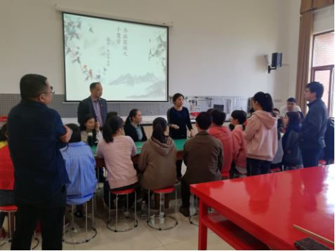 文旅系开展古书画修复“干覆背”实操演示教学