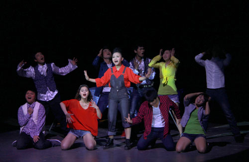 戏剧系成功举办“音乐之声”音乐剧教学汇报演出