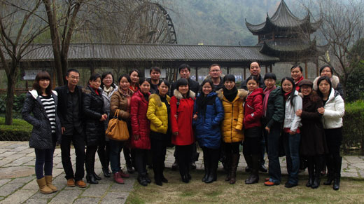 省旅游管理专业教师企业顶岗实践培训班第二阶段学习在黄龙洞景区圆满结束