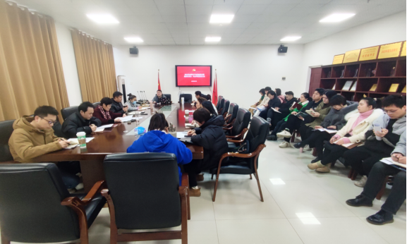 数字产业学院党支部召开组织生活会暨民主评议党员大会