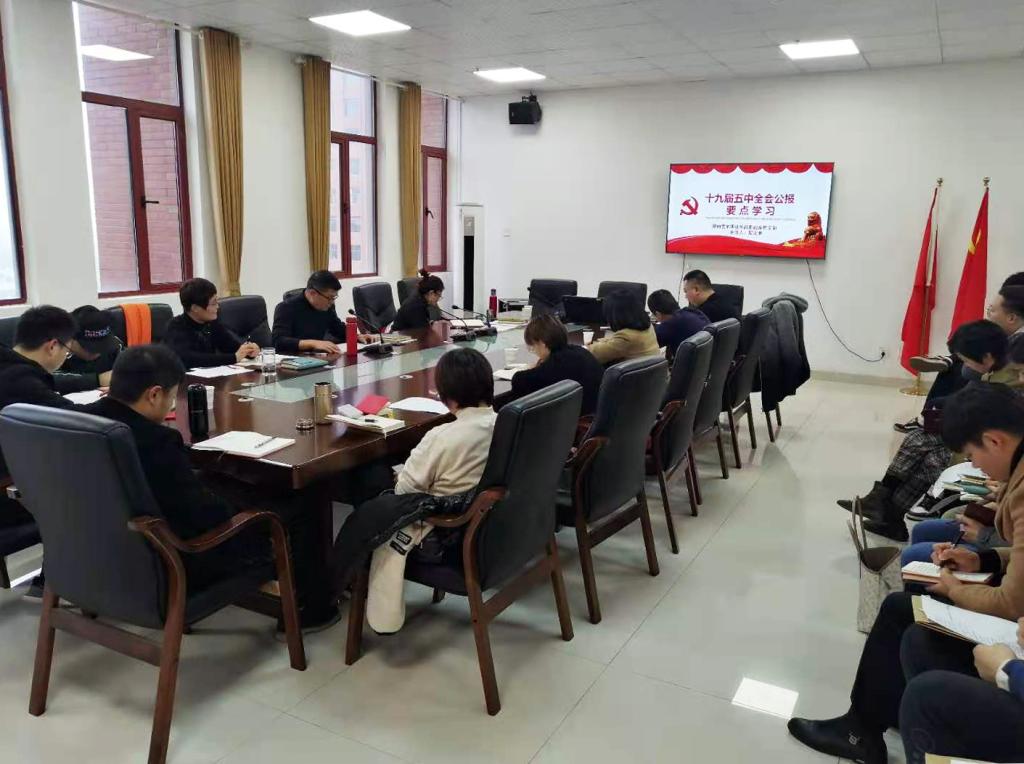 影视系开展11月主题党日活动暨支部党员大会