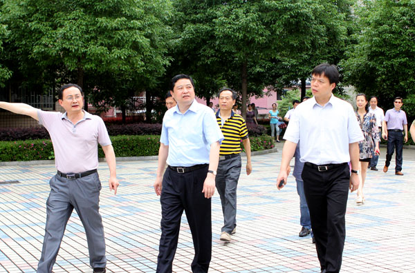 夏建平副市长一行来我院视察