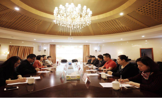 星海音乐学院来我院考察交流