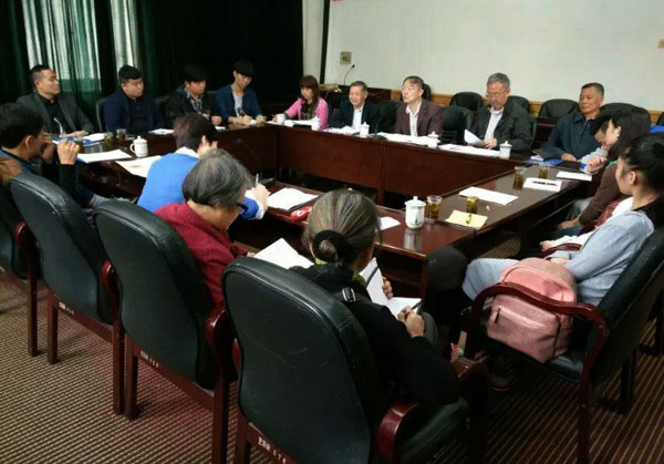 省教育厅关工委督查组来我院开展督查工作