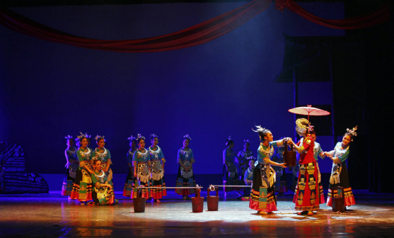 我院原创舞剧《水印五溪》首次公演