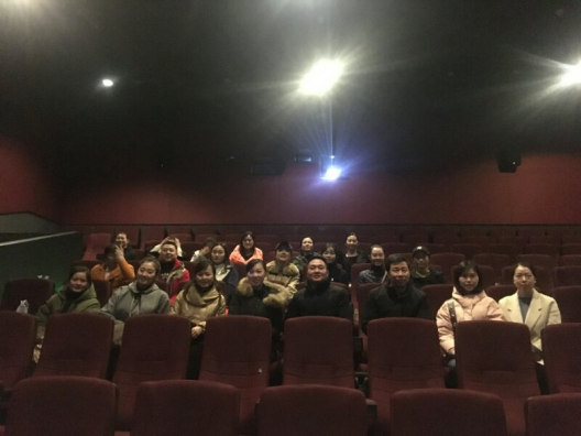 舞蹈系党支部组织观看《厉害了，我的国》