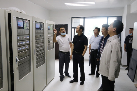 省文旅厅张帆副厅长来校调研指导复学复课相关准备工作