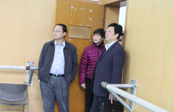 省文化厅党组成员、驻厅纪检组长廖星到我院调研