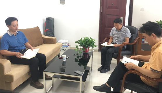 把发展规划处建设成为学院的瞭望哨、千里眼、智囊团——党委书记王章华莅临发展规划处指导工作