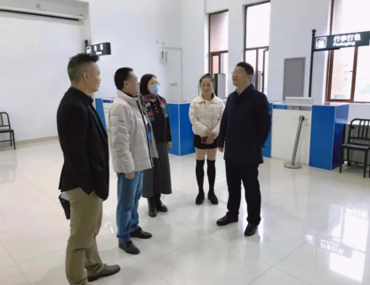 院领导调研文旅系空中乘务专业建设情况