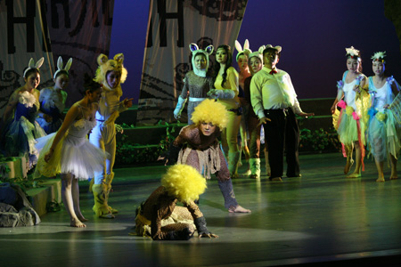 英语短剧专场成功上演 倾情献礼建党90周年