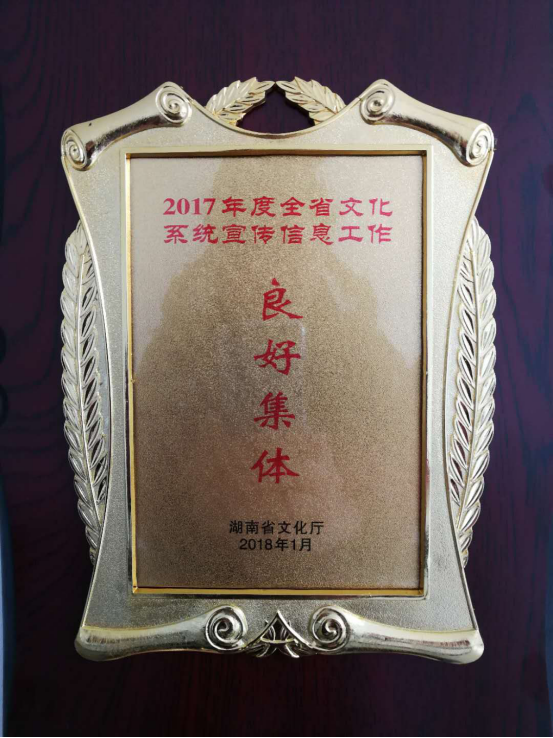 我院获宣传信息工作“良好集体”荣誉称号