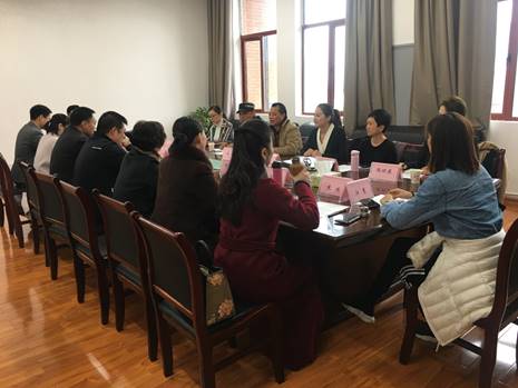 海南文化艺术学校来我院考察交流