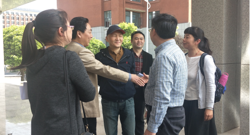 浙江艺术职业学院来我院调研