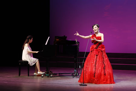 甘明月毕业独唱音乐会圆满举办