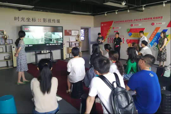 影视系教师赴时光坐标集团山东烟台公司进行企业实训