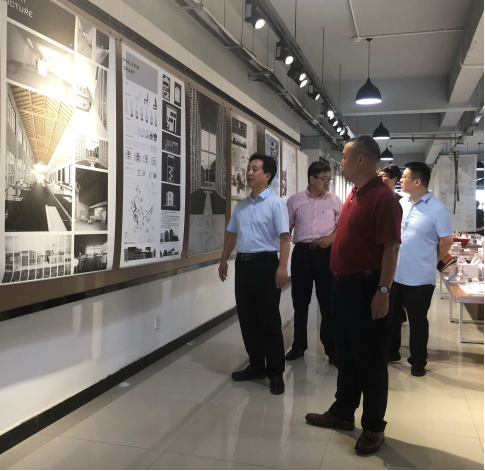 省文旅厅副厅长高扬先一行来我院调研