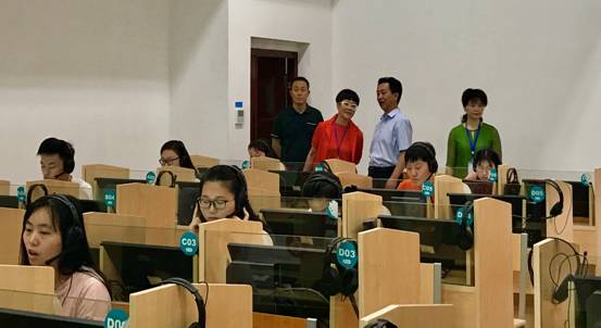 松雅校区普通话水平等级测试工作完成