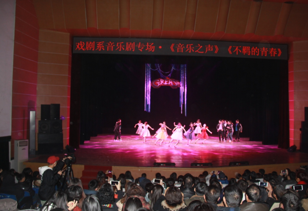 戏剧系音乐剧表演专业毕业展演闪耀舞台