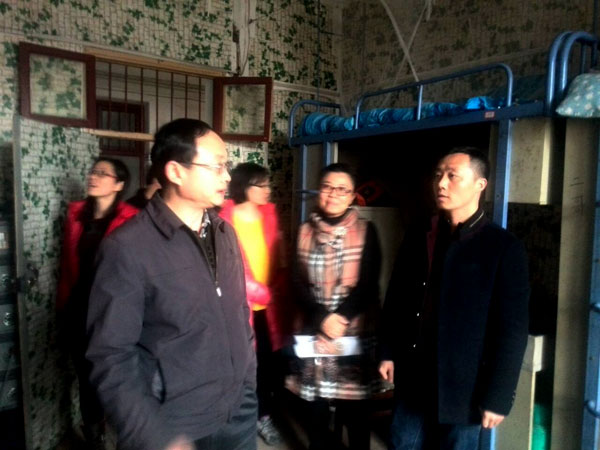 院党委书记鲁雁飞教授深入北院一线调研