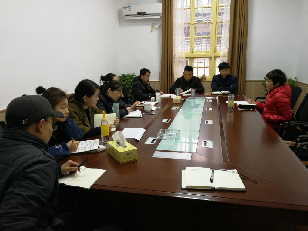 党政办召开2018年工作部署会