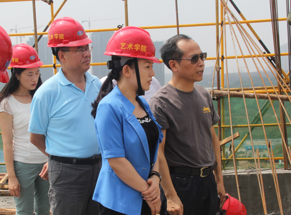 李晖厅长来我院新校区调研