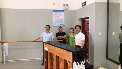 学院领导现场督查2021年秋季学期开学第一课